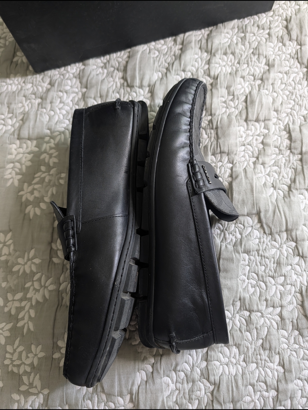 ORIGINAL Coach Men’s Black Mott Driver Sig   style FG2983 - Picture 5 of 14